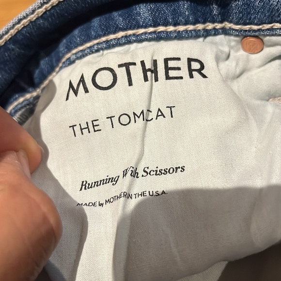 MOTHER Superior Denim The Tomcat in Running With Scissors NWT - Picture 7 of 15